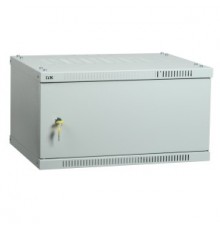 Шкаф коммутационный ITK Linea WE (LWE3-06U64-MF) настенный 6U 600x450мм пер.дв.металл 50кг серый 400мм 200град. 320мм IP20 сталь                                                                                                                          