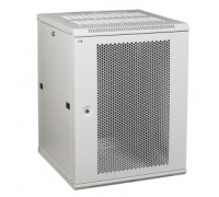 Шкаф коммутационный ITK Linea W (LWR3-15U66-PF) настенный 15U 600x450мм пер.дв.перфор. 90кг серый 500мм 200град. 770мм IP00 IK10 сталь                                                                                                                    