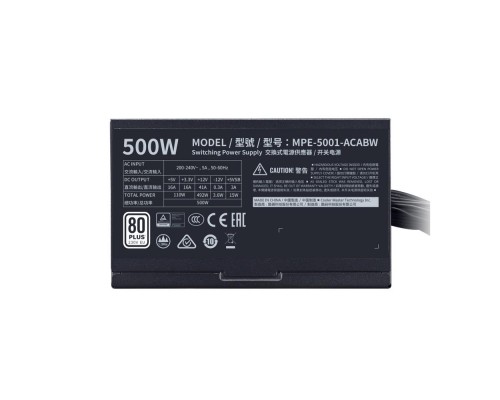 Блок питания MWE White 500 MPE-5001-ACABW-EU 230V 500W A/EU Cable RTL