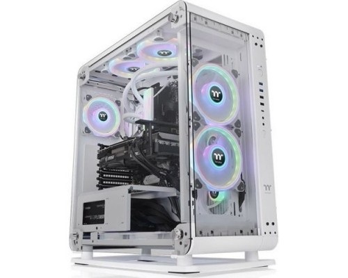 Корпус Thermaltake Core P6 TG белый без БП ATX 13x120mm 8x140mm 2xUSB2.0 2xUSB3.0 audio bott PSU