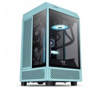 Корпус Thermaltake The Tower 100 Turquoise черный без БП miniITX 1x120mm 3x140mm 2xUSB3.0 audio bott PSU                                                                                                                                                  