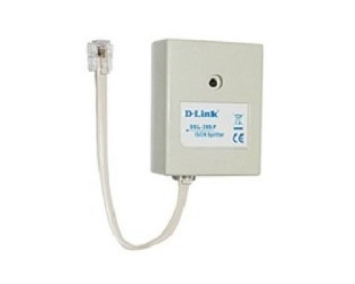 Сплитер ADSL Annex B с 12cm телефоным кабелем D-Link DSL-39SP/RS