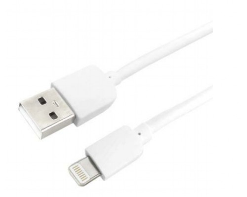 Кабель интерфейсный USB 2.0 Garnizon AM/Lightning 8P GCC-USB2-AP2-0.5M-W