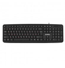 Клавиатура SVEN KB-S230 чёрная (104кл, каб. 2м)                                                                                                                                                                                                           