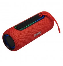 Портативная акустическая система c Bluetooth, USB портом и FM радио с поддержкой TWS, водозащищённость IPX5 Dialog Progressive AP-11 Red                                                                                                                  