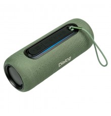 Портативная акустическая система c Bluetooth, USB портом и FM радио с поддержкой TWS, водозащищённость IPX5 Dialog Progressive AP-11 Green                                                                                                                