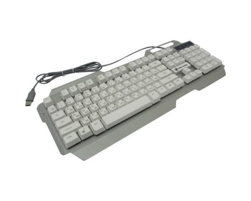 Мультимедийная игровая клавиатура Dialog Gan-Kata KGK-25U Silver