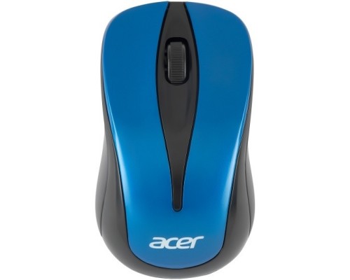 Мышь Acer OMR132, оптическая, беспроводная, USB, синий и черный
