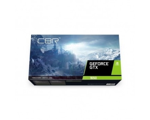 Видеокарта 4 GB CBR VGA-MSGTX1650-4G-RTL nVidia GeForce GTX 1650