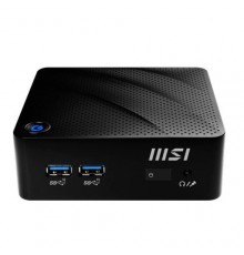 Неттоп MSI Cubi N JSL-041RU slim Cel N4500 (1.1) 4Gb SSD128Gb UHDG Windows 11 Professional GbitEth WiFi BT 65W черный                                                                                                                                     