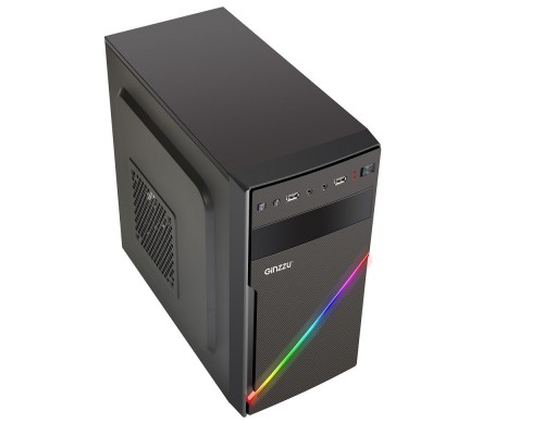 Корпус Ginzzu D400 RGB w/o PSU