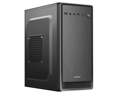 Корпус Ginzzu B180 2*USB 2.0,AU (500W 12 см)