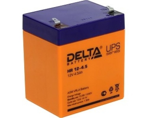 Свинцово-кислотный аккумулятор Delta HR 12-4.5 (4.5 А\ч, 12В)