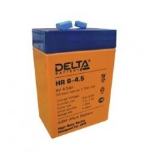 Батарея Delta HR 6-4.5 (6V, 4.5Ah)                                                                                                                                                                                                                        