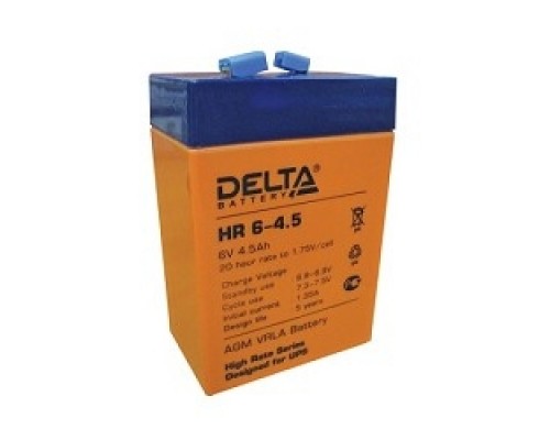 Батарея Delta HR 6-4.5 (6V, 4.5Ah)