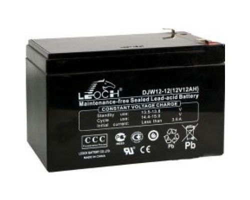 Батарея Leoch  DJW12-12 (12V 12Ah)