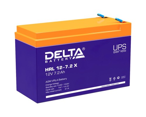 Батарея Delta HRL 12-7.2Х (12V 7.2Ah)