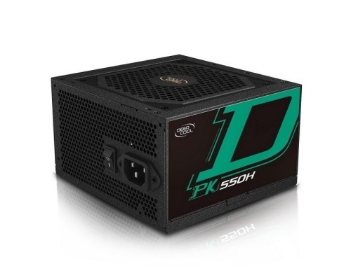 Блок питания 550W Deepcool ATX PK550H 80+ Bronze APFC 24pin+4+4 pin CPU 6+2 pin PCI-E 6xSATA