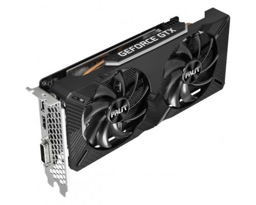 Видеокарта Palit PCI-E PA-GTX1660 DUAL 6G NV GTX1660 6144Mb 192 GDDR5 1530/8000 DVIx1/HDMIx1/DPx1/HD