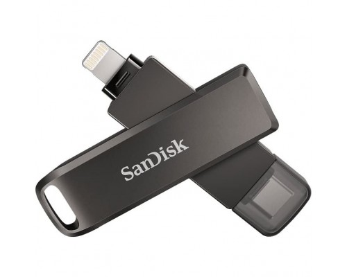 Флеш накопитель 64GB SanDisk iXpand Luxe Type-C/Lightning