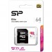 Флеш карта microSDXC 64Gb Class10 Silicon Power SP064GBSTXBV1V20SP Elite + adapter