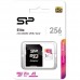 Флеш карта microSDXC 256Gb Class10 Silicon Power SP256GBSTXBV1V20SP Elite + adapter