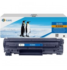 Картридж G&G, аналог HP CB435A/CB436A/CE285A/ Canon 712/713/725 3k с чипом                                                                                                                                                                                