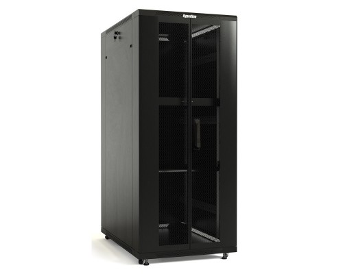 Шкаф напольный 19-дюймовый, 42U, 2055x 800х1000 мм (ВхШхГ) Hyperline TTB-4281-AS-RAL9004