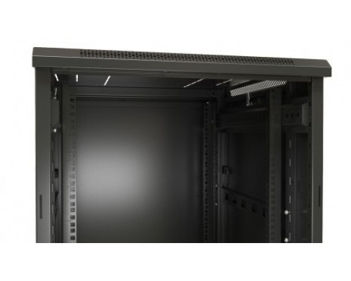 Шкаф напольный 19-дюймовый, 22U, 1166x 600х 600 мм Hyperline TTB-2266-AS-RAL9004