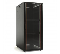 Шкаф напольный 19-дюймовый, 32U, 1610x600 х600 мм (ВхШхГ) Hyperline TTB-3266-AS-RAL9004                                                                                                                                                                   