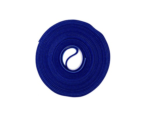 Хомут-липучка Hyperline WASNR-5X25-BL 5000x25мм (упак:1шт) полиамид синий