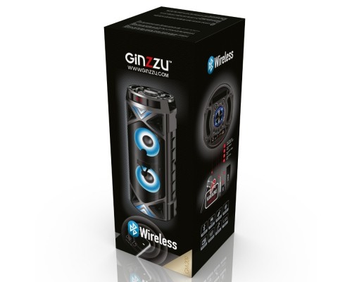 Акустическая система GINZZU Midi RGB/BT/USB/TF/FM/ДУ GM-209