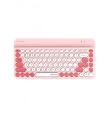 Клавиатура A4Tech Fstyler FBK30 розовый USB беспроводная BT/Radio slim Multimedia (FBK30 RASPBERRY)                                                                                                                                                       