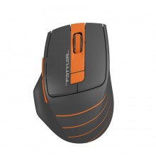 Мышь A4Tech Fstyler FG30 серый/оранжевый оптическая (2000dpi) беспроводная USB (6but)                                                                                                                                                                     