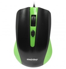 Мышь проводная Smartbuy ONE 352 зелено-черная [SBM-352-GK]                                                                                                                                                                                                