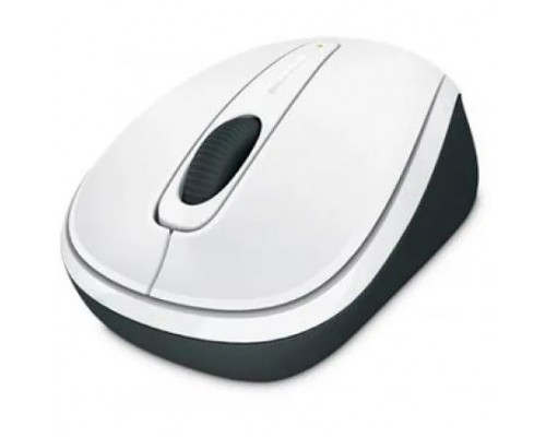 Мышь Microsoft Wireless Mobile Mouse 3500 White Gloss, оптическая, беспроводная, USB, белый и черный [gmf-00196]