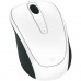 Мышь Microsoft Wireless Mobile Mouse 3500 White Gloss, оптическая, беспроводная, USB, белый и черный [gmf-00196]