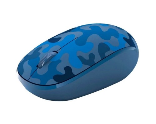 Мышь Microsoft Bluetooth Mouse Blue Camo, оптическая, беспроводная, синий 8kx-00017