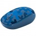 Мышь Microsoft Bluetooth Mouse Blue Camo, оптическая, беспроводная, синий 8kx-00017