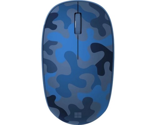 Мышь Microsoft Bluetooth Mouse Blue Camo, оптическая, беспроводная, синий 8kx-00017