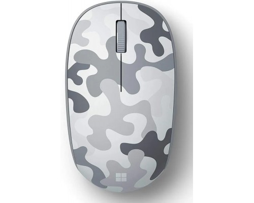 Мышь Microsoft Arctic Camo, оптическая, беспроводная, серый 8kx-00005