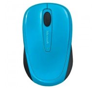 Мышь Microsoft Wireless Mobile Mouse 3500 Cyan Blue, оптическая, беспроводная, USB, голубой gmf-00271                                                                                                                                                     