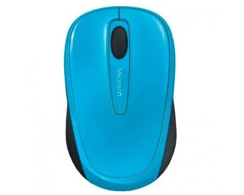 Мышь Microsoft Wireless Mobile Mouse 3500 Cyan Blue, оптическая, беспроводная, USB, голубой gmf-00271