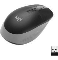 Мышь Logitech M191, оптическая, беспроводная, USB, серый и черный 910-005922                                                                                                                                                                              