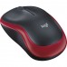 Мышь Logitech Wireless M185 USB, Red, Retail 910-002237