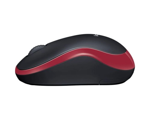 Мышь Logitech Wireless M185 USB, Red, Retail 910-002237