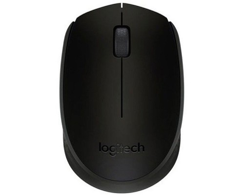 Мышь беспроводная Logitech B170 black (USB, for Business, 1000 dpi, 3but) (910-004659)