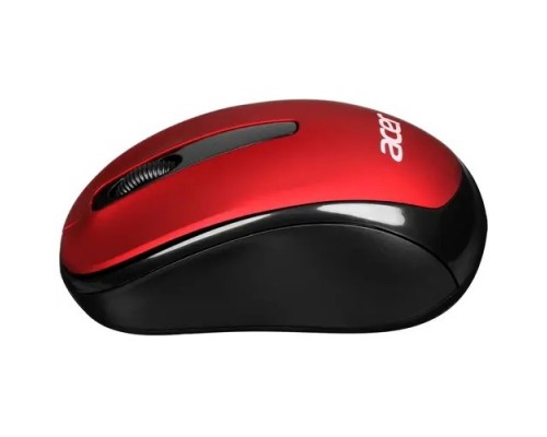 Мышь Acer OMR136 красный оптическая (1000dpi) беспроводная USB для ноутбука (3but)