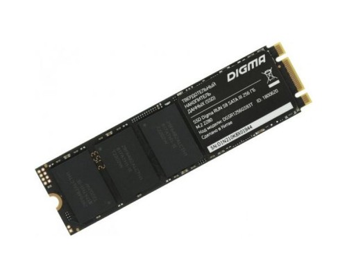 Накопитель SSD Digma SATA III 256Gb DGSR1256GS93T Run S9 M.2 2280