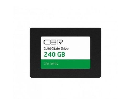 Твердотельный накопитель CBR SSD-240GB-2.5-LT22, Внутренний SSD-накопитель, серия 